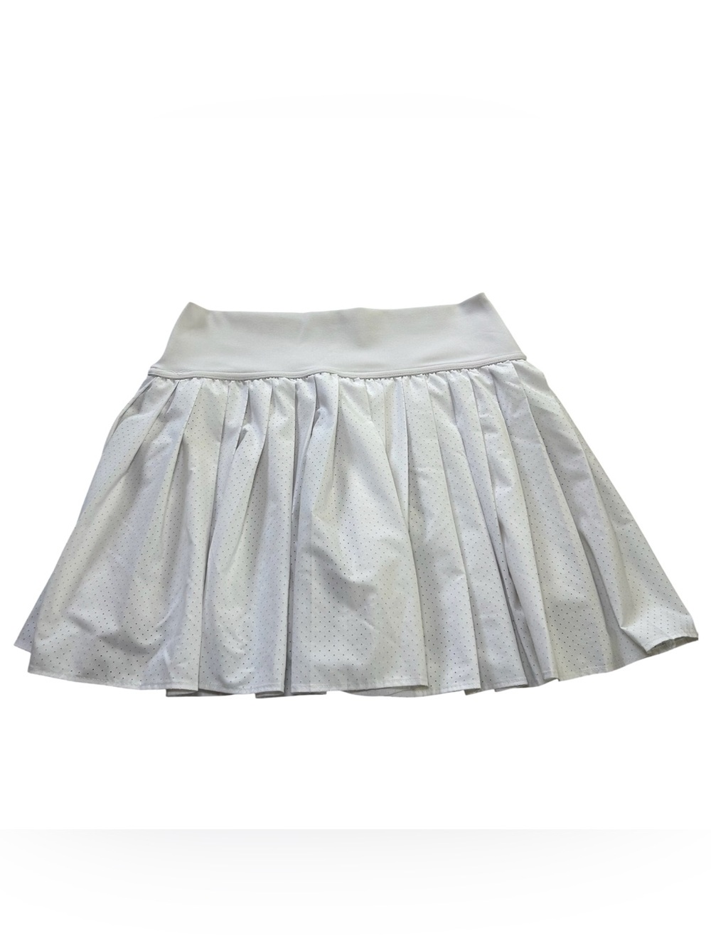 Offline by Aerie Pleated Tennis Skirt Skort Women’s Size S White Pockets Stretch